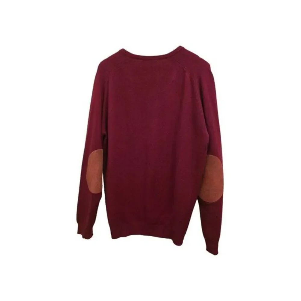 Vintage Mens Pringle Made‎ In Scottland 100% Cashmere Sweater Size 46 V-Neck - Picture 3 of 14